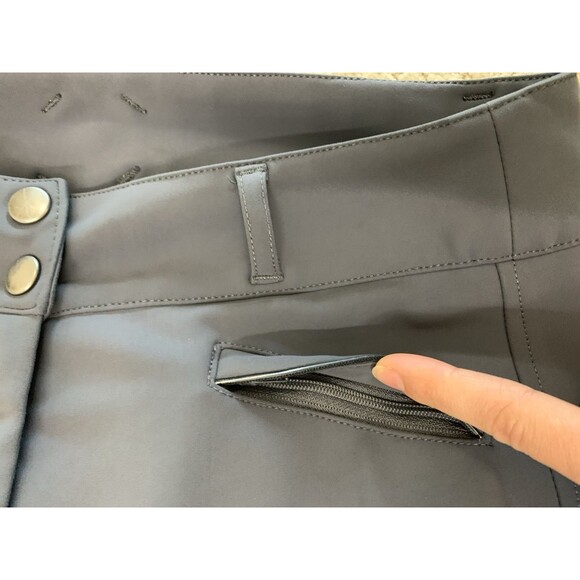 Goode Rider Slate Blue Gray Equestrian Miracle Breech Full Seat Sz 30 - Picture 8 of 13